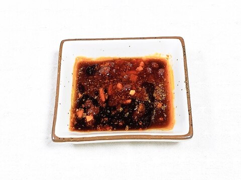 簡単⭐食べるラー油入りのチヂミのタレ
